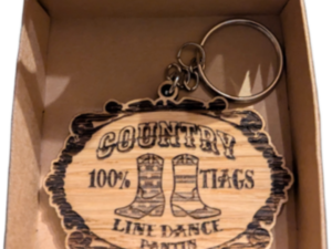 Porte clefs bois sur mesure